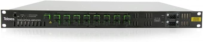 YEDFA Optical Amplifier 8 Outlet WDM 1U Rack 19 YEDFA Optical Amplifier 8 Outlet WDM 1U Rack 19